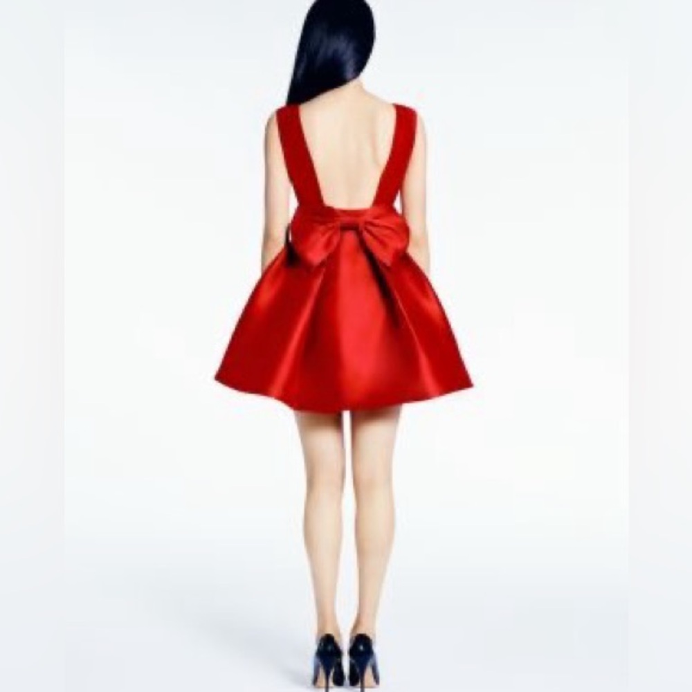 Kate Spade Red Bow Dress - Size 8